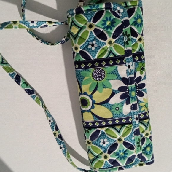 Vera Bradley Handbags - VERA BRADLEY CROSSBODY WALLET USED MULTICOLOR